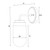 Dolton IP44 White Opal Glass Wall Light-3 Dolton IP44 White Opal Glass Wall Light-3