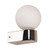 Izumi Chrome IP44 Vanity Wall Light Izumi Chrome IP44 Vanity Wall Light