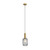 Kalaheo Smoke Ribbed Glass Pendant Light-2 Kalaheo Smoke Ribbed Glass Pendant Light-2