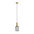 Kalaheo Smoke Ribbed Glass Pendant Light-3 Kalaheo Smoke Ribbed Glass Pendant Light-3
