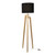 Liliane Timber Tripod Floor Lamp with Black Shade Liliane Timber Tripod Floor Lamp with Black Shade