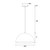 Lugano Black Dome Modern Pendant Light-2 Lugano Black Dome Modern Pendant Light-2