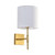 Macai Modern Minimalist Satin Brass Wall Light-2 Macai Modern Minimalist Satin Brass Wall Light-2
