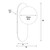 Papillion IP44 Satin Brass Oval Wall Light-2 Papillion IP44 Satin Brass Oval Wall Light-2