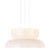Sagama Opal White Double Glass Wide Bell Dome Pendant