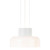Sagama Opal White Solo Glass Wide Bell Pendant