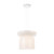 Sagama Opal White Double Glass Dome Bell Pendant-3