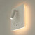 Aura Square White Spot Bedside Wall Light-1