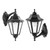 Castra Black Italian Made Duralite Lantern Wall Light-2
