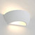 Curina White Plaster Up and Down Wall Light-1