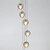 Space Bubble Spherical Clear Glass 26 Light LED Cluster Chandelier-1