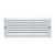 Reese White Louvre Brick Wall Light