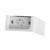Retho White Plaster Rectangular LED Wall Light-4