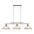 Serona 3 Light Antique Brass Alabaster Glass Bar Pendant-1