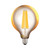 8W Spherical Amber Glass Warm White E27 G125 LED Bulb