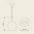 Caló Botijo Clay Dimmable LED Pendant Light - Black-6