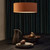 Terra Dark Terracotta Textured Carved Clay Drum Pendant Light-1 Terra Dark Terracotta Textured Carved Clay Drum Pendant Light-1