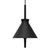 Totana Organic Cone Clay LED Pendant Light - Black-1 Totana Organic Cone Clay LED Pendant Light - Black-1