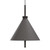 Totana Organic Cone Clay LED Pendant Light - Dark Grey Totana Organic Cone Clay LED Pendant Light - Dark Grey
