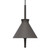 Totana Organic Cone Clay LED Pendant Light - Dark Grey-1 Totana Organic Cone Clay LED Pendant Light - Dark Grey-1