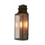 Crawford IP54 Solo Light Lantern Wall Lamp - Black