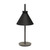 Totana Organic Cone Clay LED Table Lamp - Black Totana Organic Cone Clay LED Table Lamp - Black