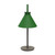 Totana Organic Cone Clay LED Table Lamp - Olive Green Totana Organic Cone Clay LED Table Lamp - Olive Green