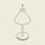 Totana Organic Cone Clay LED Table Lamp - Olive Green-2 Totana Organic Cone Clay LED Table Lamp - Olive Green-2