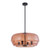 Chevy Flat Top Dome Amber Glass Pendant Light-3 Chevy Flat Top Dome Amber Glass Pendant Light-3