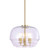 Chevy Wine Clear Glass Pendant Light Chevy Wine Clear Glass Pendant Light