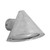 Chany Galvanised Iron Cone Clear Glass Exterior Wall Light-1 Chany Galvanised Iron Cone Clear Glass Exterior Wall Light-1