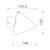 Chany Galvanised Iron Cone Clear Glass Exterior Wall Light-2 Chany Galvanised Iron Cone Clear Glass Exterior Wall Light-2