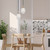 Khaleesi Clear Ellipse Glass Pendant Light-1 Khaleesi Clear Ellipse Glass Pendant Light-1