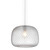 Lenox Clear Textured Dome Glass Pendant Light Lenox Clear Textured Dome Glass Pendant Light