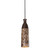 Marlo Cylinder Brown Marble Pendant Light Marlo Cylinder Brown Marble Pendant Light
