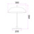 Prudence Black Dome Brass Rod Table Lamp-2 Prudence Black Dome Brass Rod Table Lamp-2