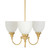 Benson 3 Light Satin Brass Pendant Chandelier Benson 3 Light Satin Brass Pendant Chandelier