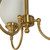 Benson 3 Light Satin Brass Uplight Pendant Chandelier-6