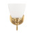 Nova 1 Light Wall Light - Satin Brass-1 Nova 1 Light Wall Light - Satin Brass-1