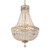 Classique Empire Basket Crystal Chandelier - Satin Brass-7 Classique Empire Basket Crystal Chandelier - Satin Brass-7