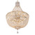 Classique Empire Basket Crystal Chandelier - Satin Brass-8 Classique Empire Basket Crystal Chandelier - Satin Brass-8