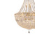 Classique Empire Basket Crystal Chandelier - Satin Brass-12 Classique Empire Basket Crystal Chandelier - Satin Brass-12