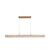 Brystol Gold Crystal 3CCT LED Linear Pendant Light-1