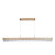 Brystol Gold Crystal 3CCT LED Linear Pendant Light-2
