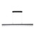 Brystol Black Crystal 3CCT LED Linear Pendant Light-2
