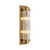 Catalea Gold Clear Glass Rod Wall Light
