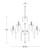 Bromley 12 Light Tier Crystal Traditional Candle Chandelier-6