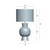 Karina Dark Stone White Shade Ceramic Table Lamp-1