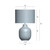 Bodin Teal Dot Textured Ceramic Table Lamp-1
