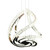Flame Chrome Crystal CCT LED Pendant Chandelier